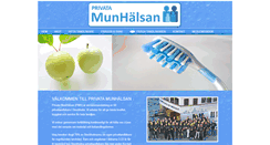 Desktop Screenshot of munhalsan.se